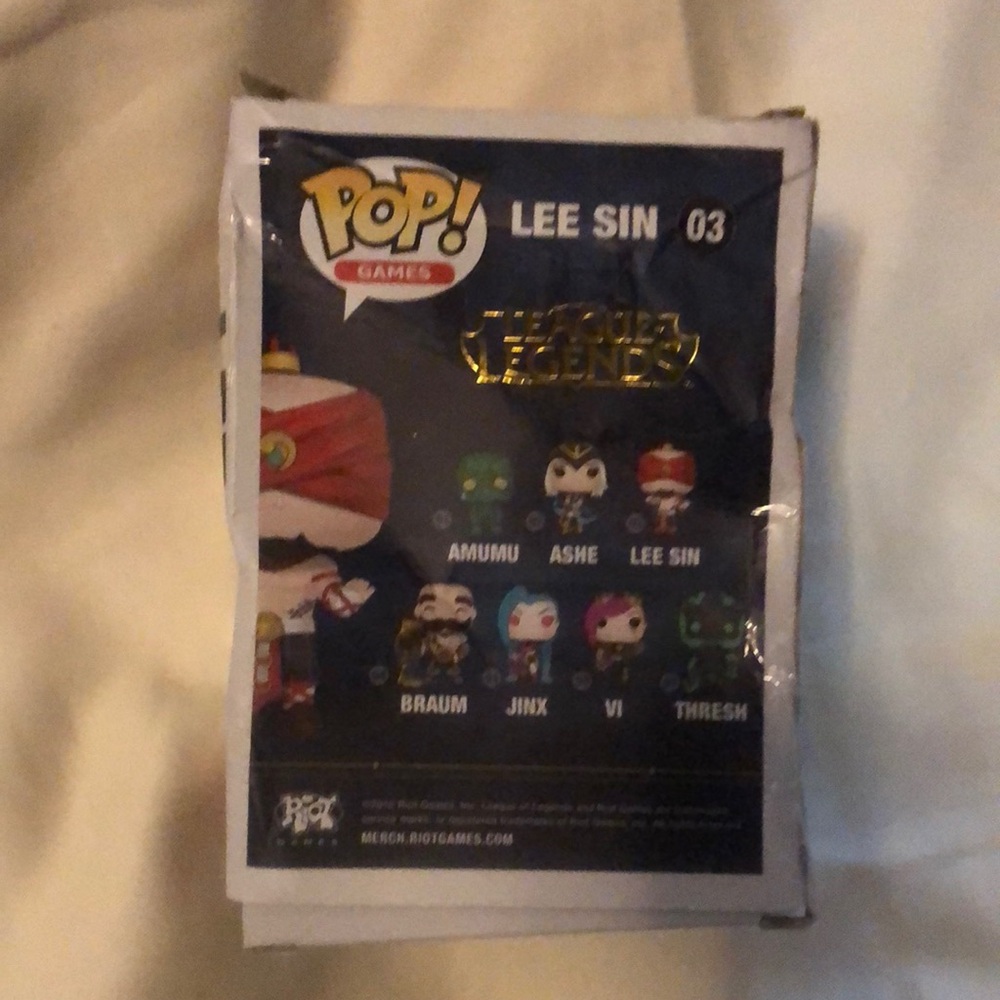 Pop! Games League of Legends 03 Lee Sin FUNKO Pop Vinyl Figure - Picture 10 of 11